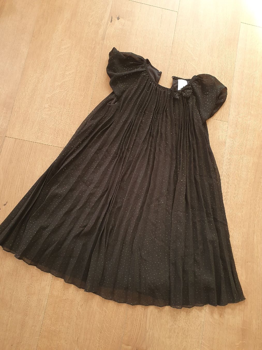 Vestiti & Gonne: Mädchen Festkleid mit Glitzerpunkte 122 – Usato da Niederönz venduto da STI88 1
