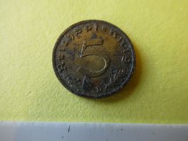 Dt. Reich 1938 D, 5 Reichspfennig