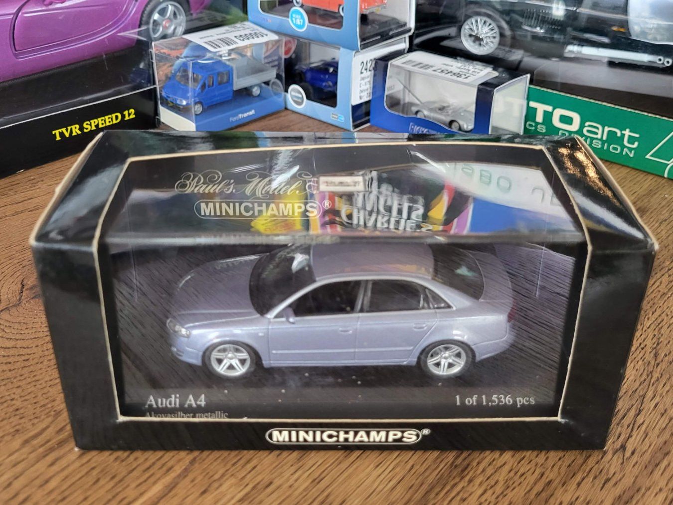 Minichamps Modellautos: Audi A4 2004 1:43 Minichamps – Gebraucht aus Rothrist von Juana5 7