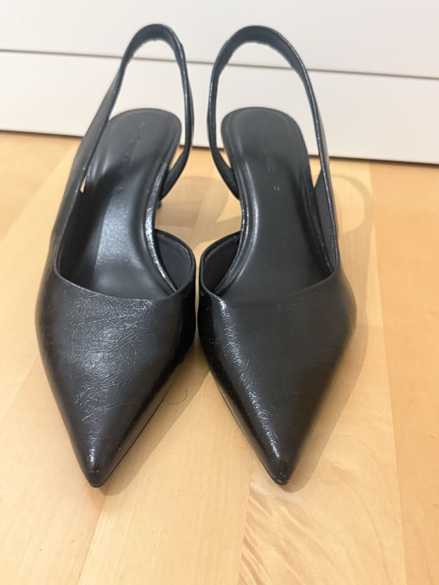 Damenschuhe: Slingback Pumps schwarz Grösse 37 – Neu (gemäss Beschreibung) aus Zollikofen von Akshy 3