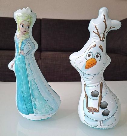 Disney Frozen  aufblasbare Elsa & Olaf Figuren