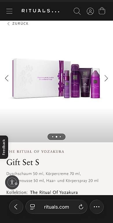 Autres soins du corps: RITUALS YOZAKURA GIFT SET S – D'occasion à Luzern par mel_z9lv 3
