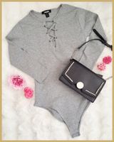 🌸Vêtement body femme Gris - Taille S - Neuf/Damen-Body