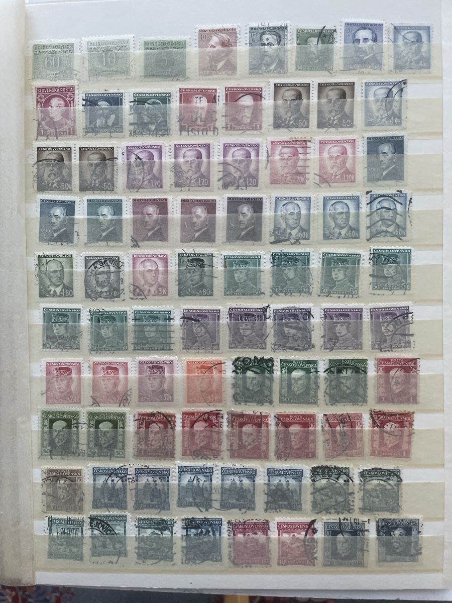 Tutti i francobolli: Briefmarken-Sammlung: Tschechien – Usato da Meierskappel venduto da Hala03 2