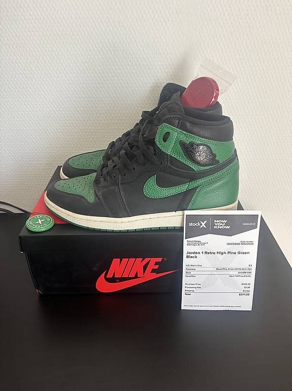 Jordan Scarpe da uomo: Jordan 1 Pine Green 2.0 – Usato da Bottmingen venduto da phi_5pfs