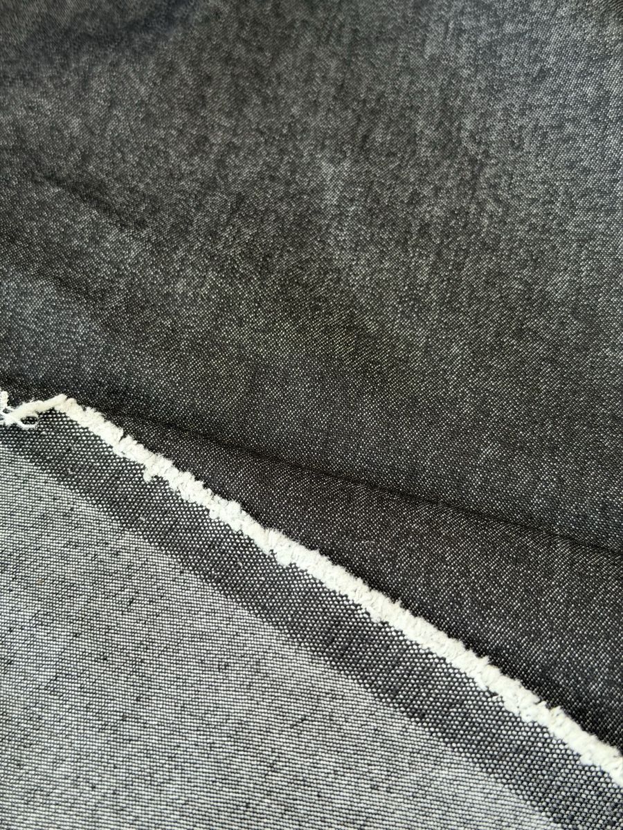 Tessuti: Stoff  Denim Schwarz-anthrazit  neu – Nuovo (secondo la descrizione) da Winterthur venduto da tat_ky5h 1