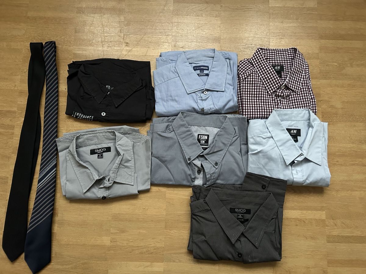 Camicie: Hemd für Herren und Krawatte – Usato da Tuggen venduto da Nadia4488 1