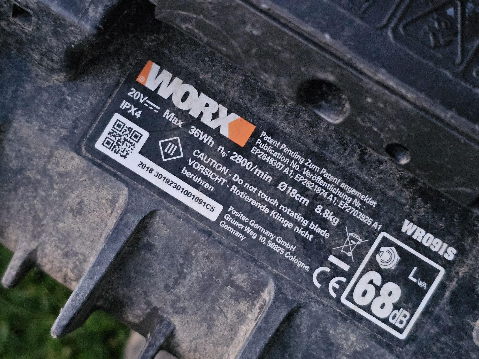 Worx Tagliaerba: Tondeuse robot Worx WR091S – Difettoso da Bulle venduto da Bflowx 2