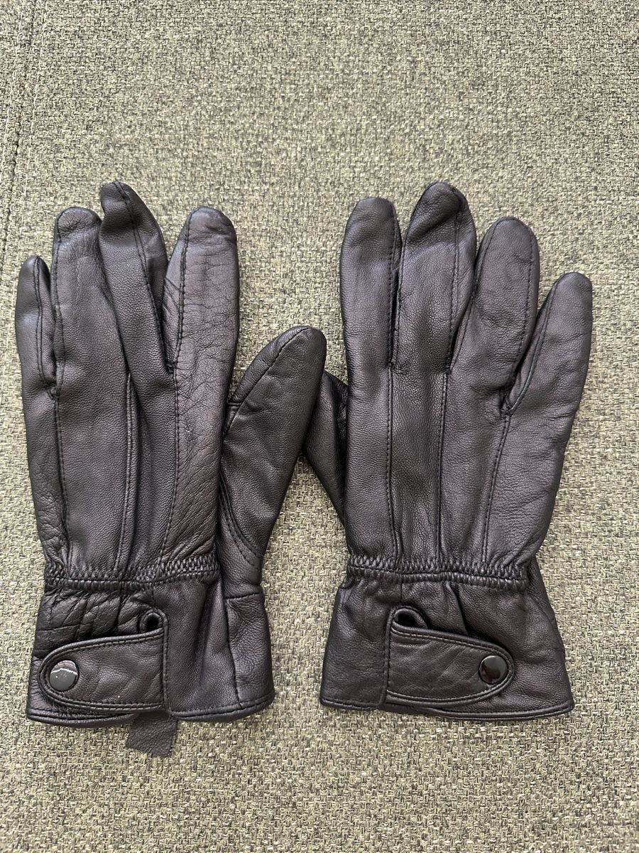 Gants & mitaines : Schwarze Lederhandschuhe – D'occasion à Steinhausen par casaplia