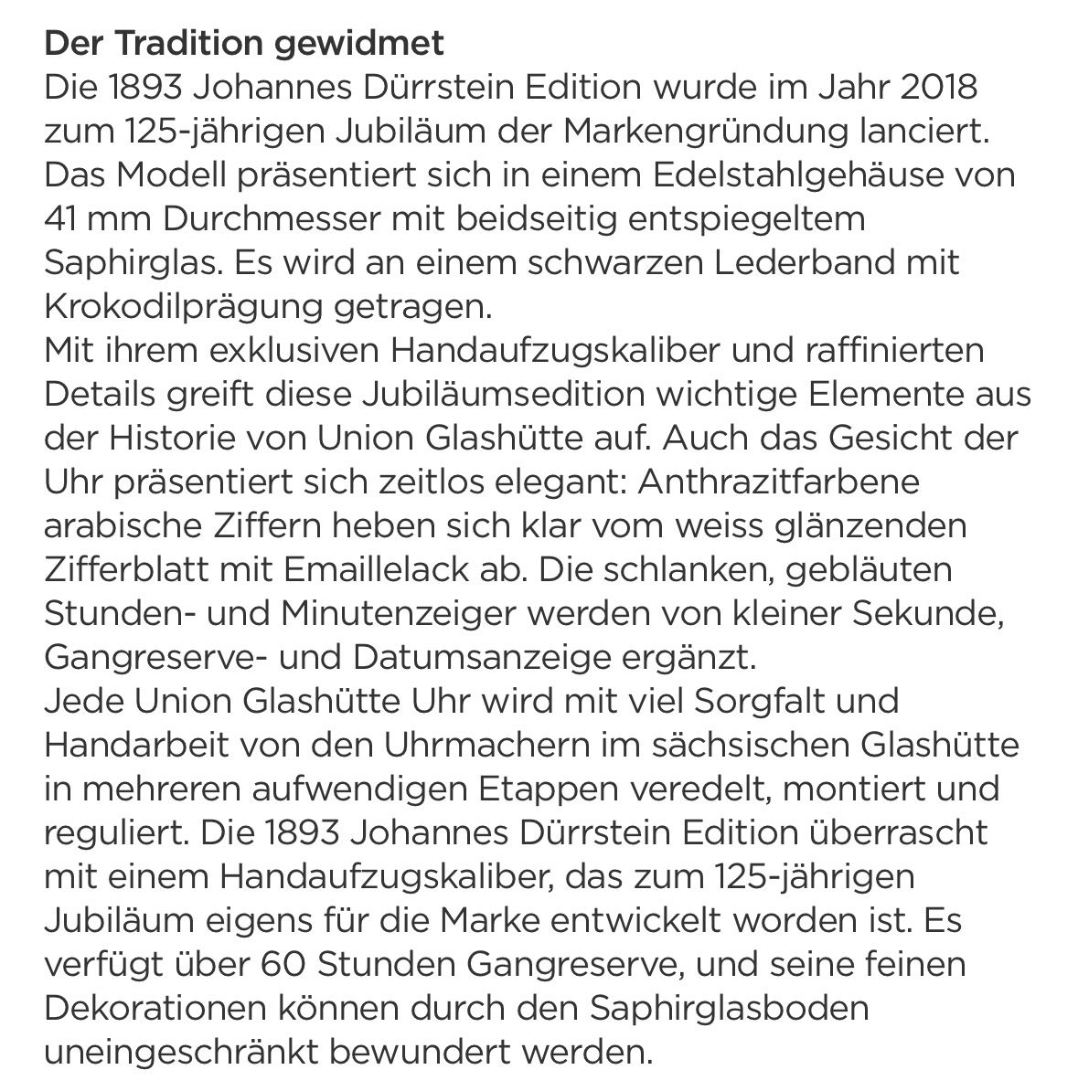 Union Glashütte Uhren: Union Glashütte Uhr – Gebraucht aus Novaggio von cloului 4