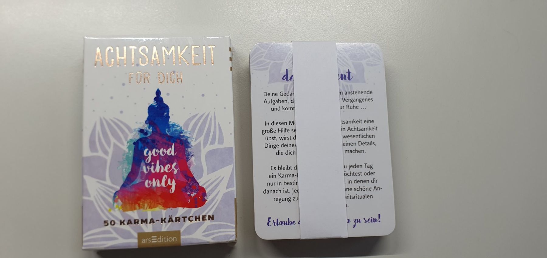 Libri: Achtsamkeitskarten 50 Stk NEU – Nuovo e nell'imballaggio originale da Stansstad venduto da InStyle8 5