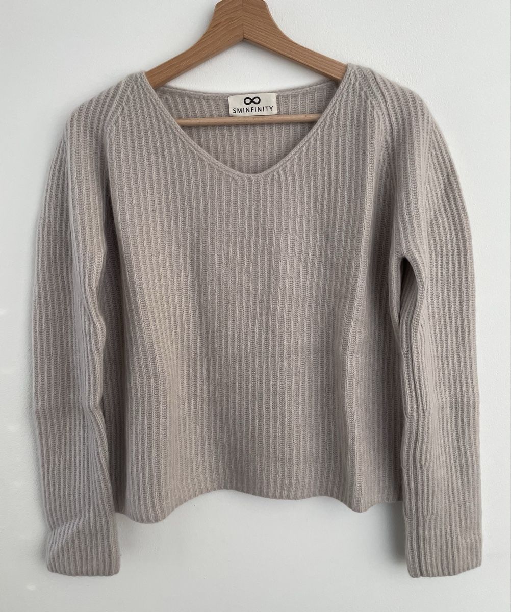 Maglioni & Felpe: hellgrauer Kaschmirpullover – Nuovo (secondo la descrizione) da Hirzel venduto da jan_vqt5 1
