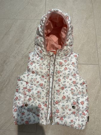 Kinder Weste Happy Girls Club floral Grösse 92 gepflegt