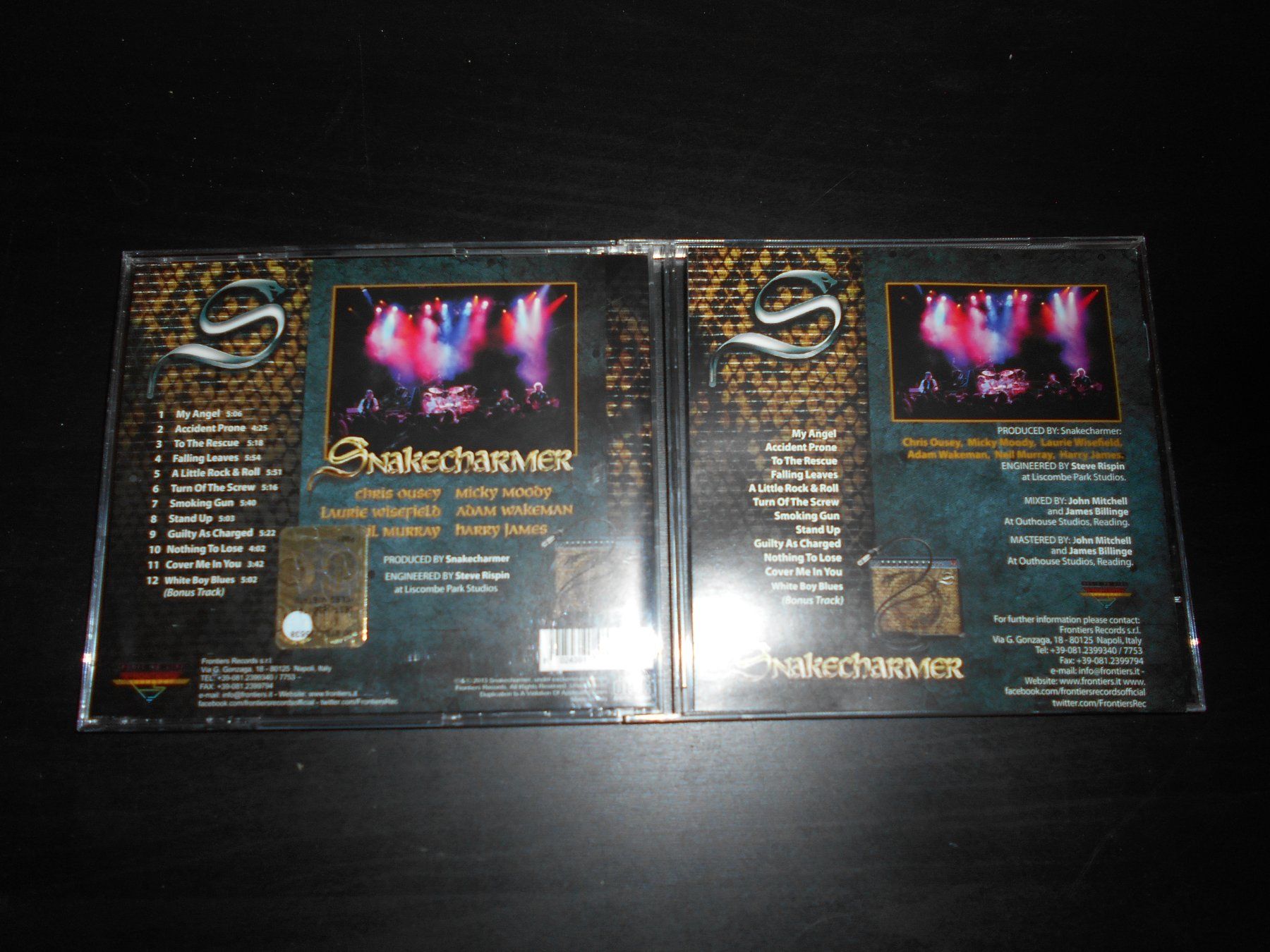 CD: Snakecharmer – Snakecharmer / 2013 – Usato da Aarberg venduto da witchhunter01 1