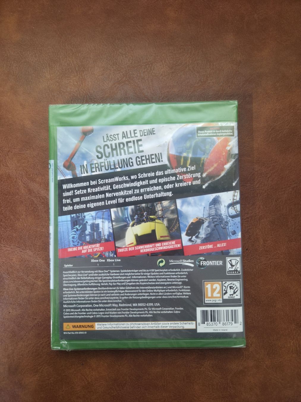 Microsoft Spiele: ScreamRide – Xbox One – versiegelt – Neu und originalverpackt aus Chur von Snowboarder 1