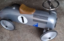 Kinder Rutschauto Oldtimer silber  gebraucht