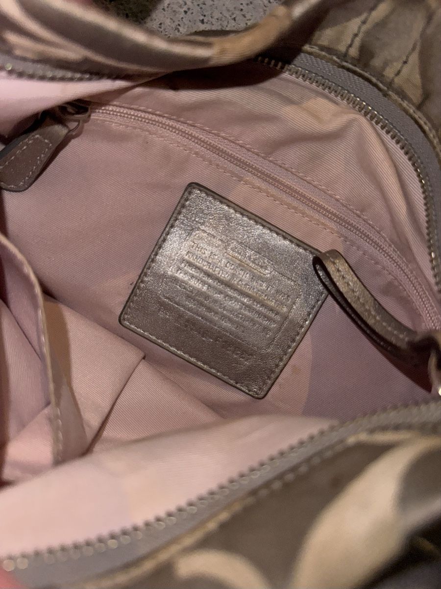 Coach Taschen für Damen: vintage coach bag silver   – Gebraucht aus Oberhofen Thun'see von 61archive 3