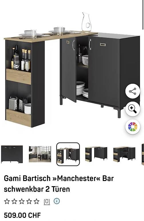 Ladenausstattungen & Messebau: Bartisch – Gebraucht aus Wittenbach von sas_j7xx