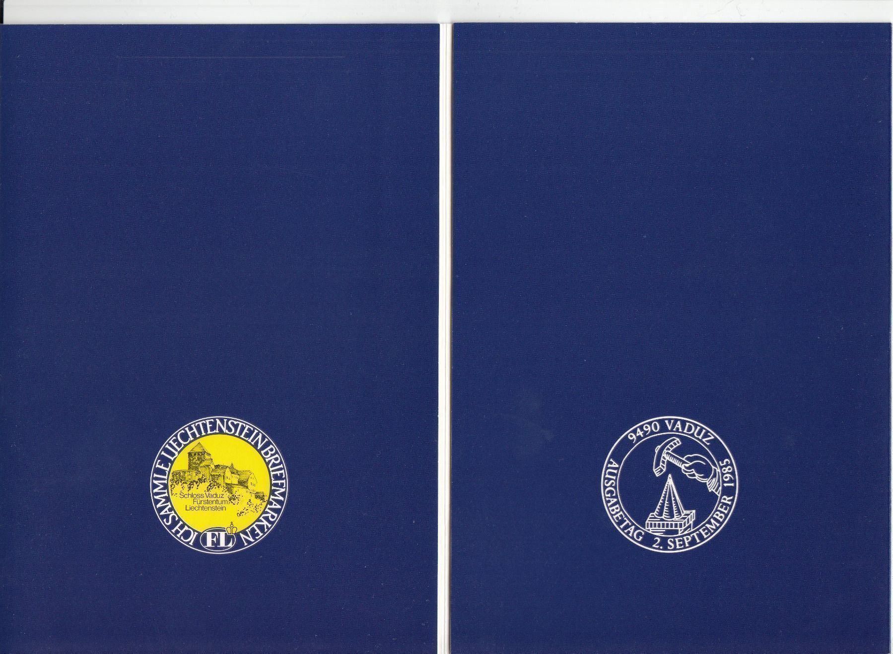 Alle Briefmarken: FL Kunstdruck-Faltmappe 1985 – Gebraucht aus Bürglen TG von StampGraf 3