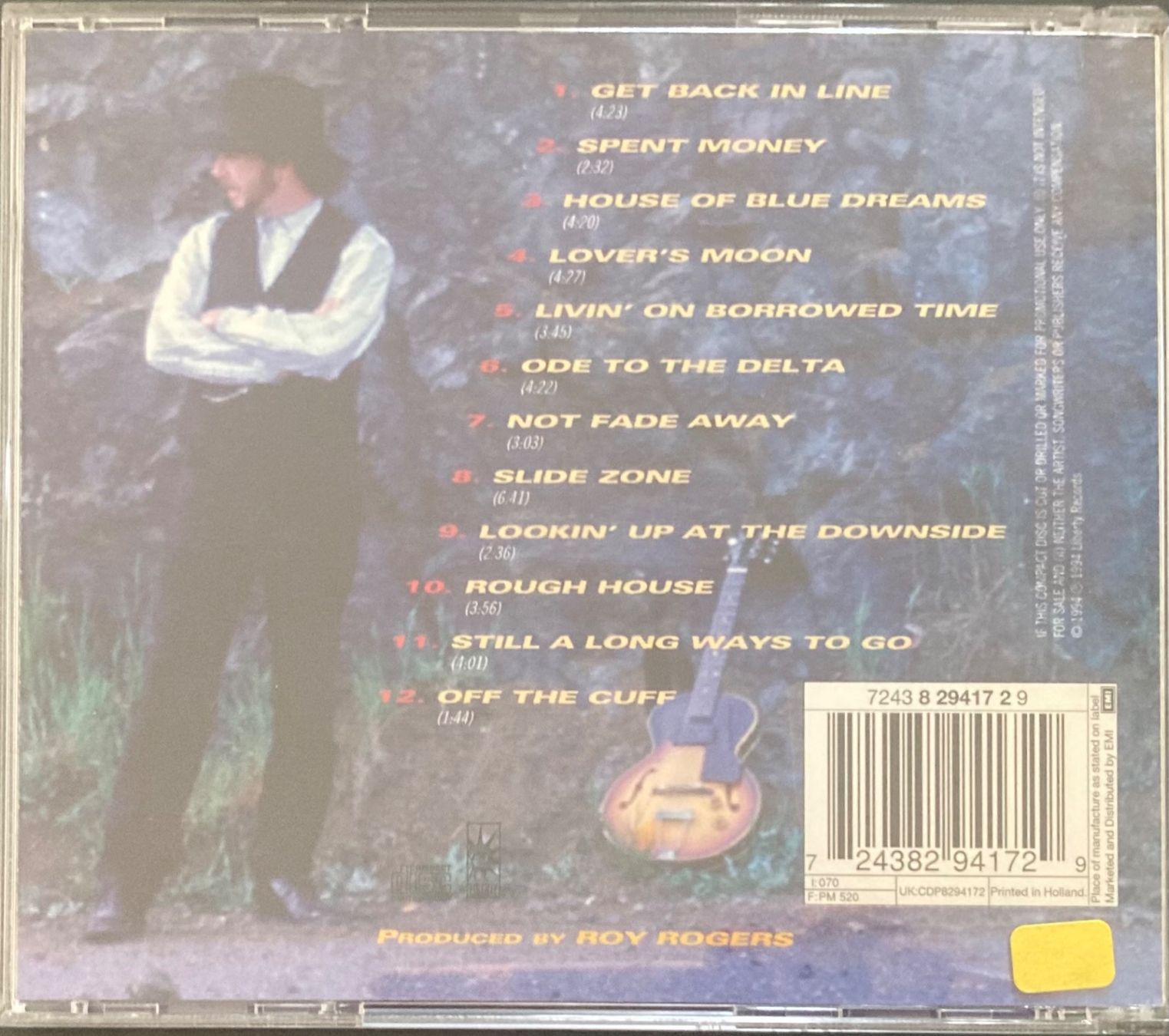 CD: ROY ROGERS - SLIDE ZONE – Usato da Poliez-Pittet venduto da Newtown-Records 1