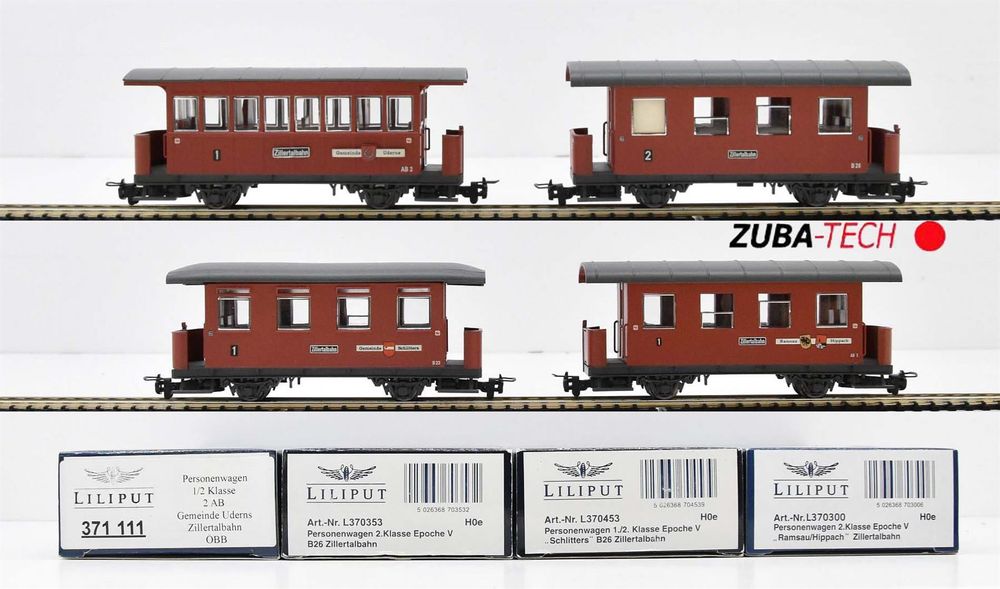 Wagon Liliput HOe Zillertalbahn 715 - Train électrique - Occasion