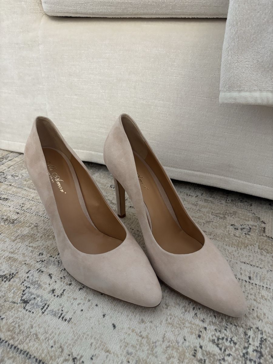Damenschuhe: NEW - MI AMORE Pumps Beige size 41 NP: 200.- – Neu (gemäss Beschreibung) aus Horgen von lme_8kj7