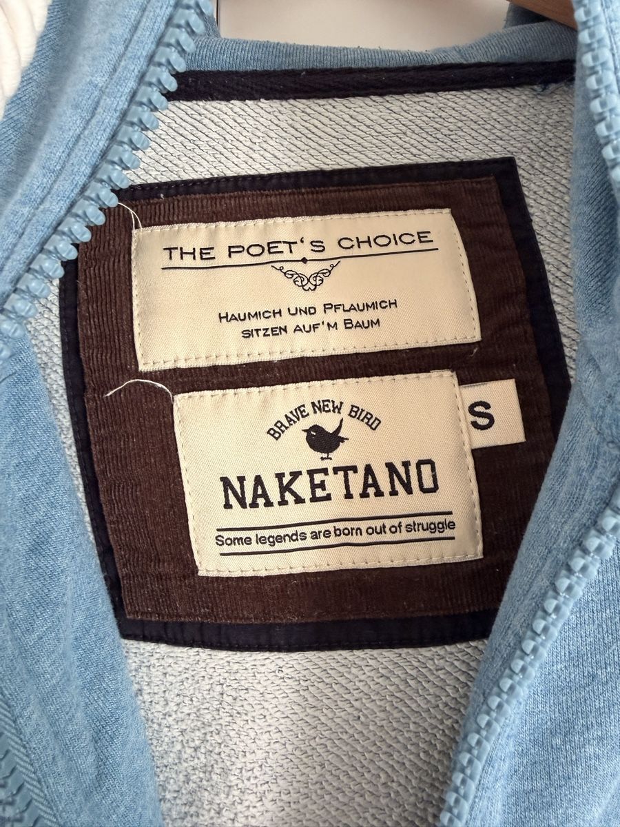 Naketano Pulls & Sweat-shirts: Naketano Kapuzenpullover blau Grösse S – D'occasion à St. Gallen par Louberrymore 1
