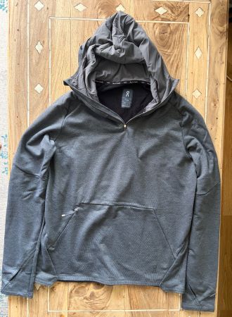 Herren Hoodie grau Grösse M