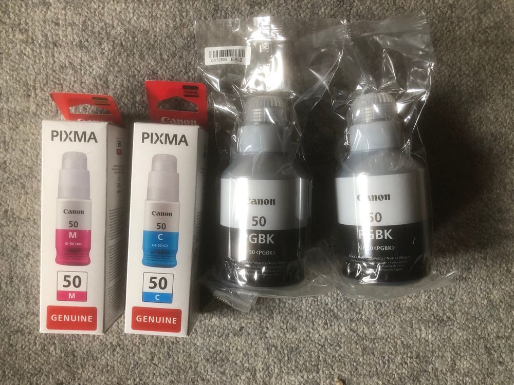 2xDruckerpatronen für Canon PG-540XL Pixma MG2100 MG2200 MX395 MX455 MX525 MX535