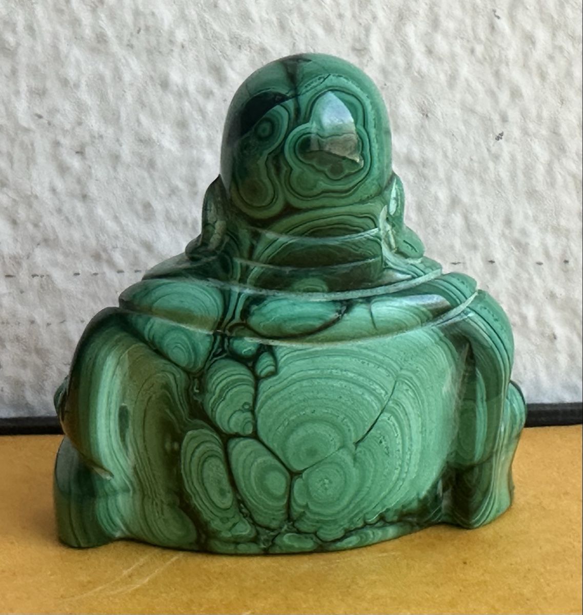 Minerali & Pietre curative: Lachender Buddha Malachit Figur 7cm , Heimdeko Geschenkidee✨ – Usato da Zürich venduto da c_d_r 2
