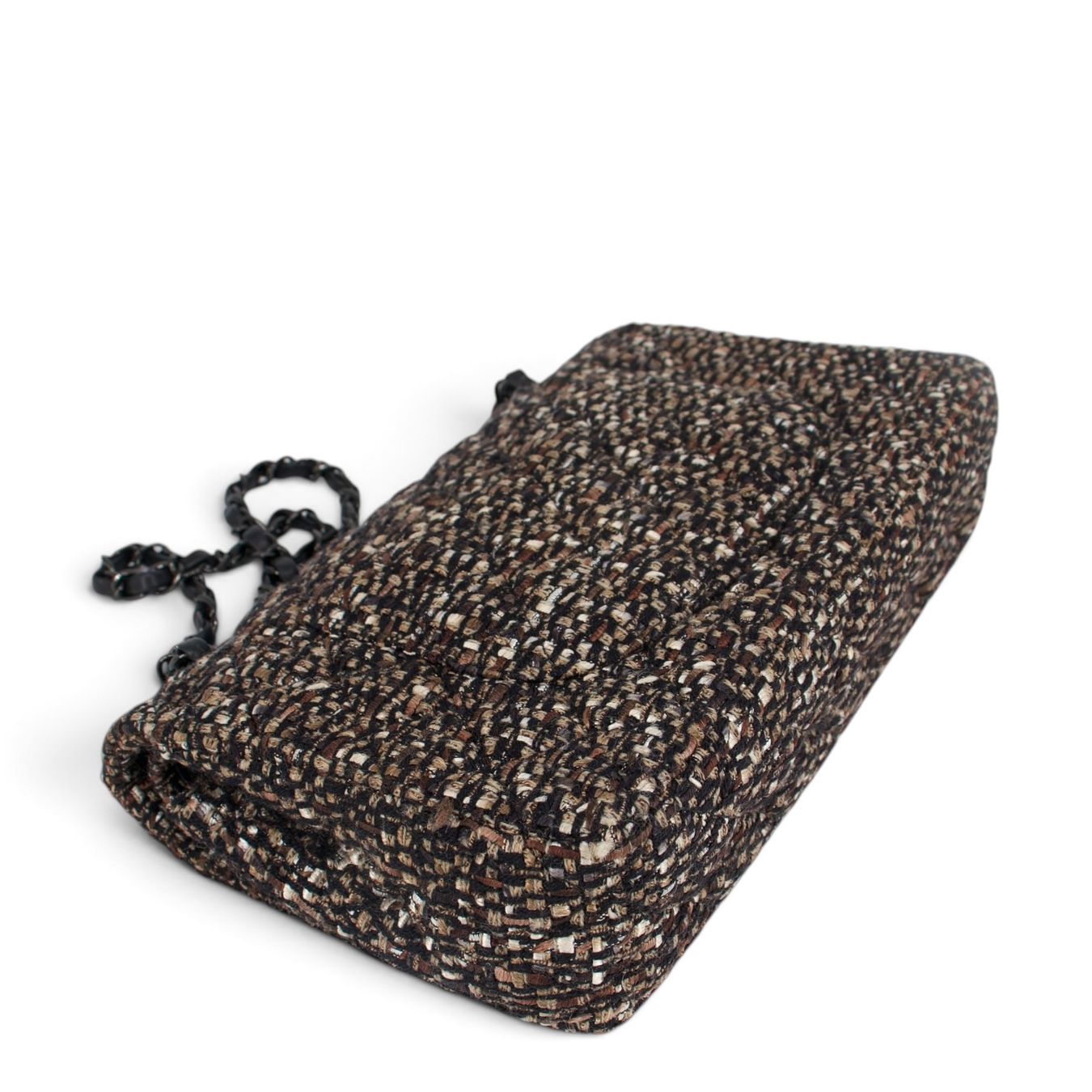 Chanel Taschen für Damen: Chanel Timeless Medium double flap tweed – Gebraucht aus Binningen von Designerlabels 9
