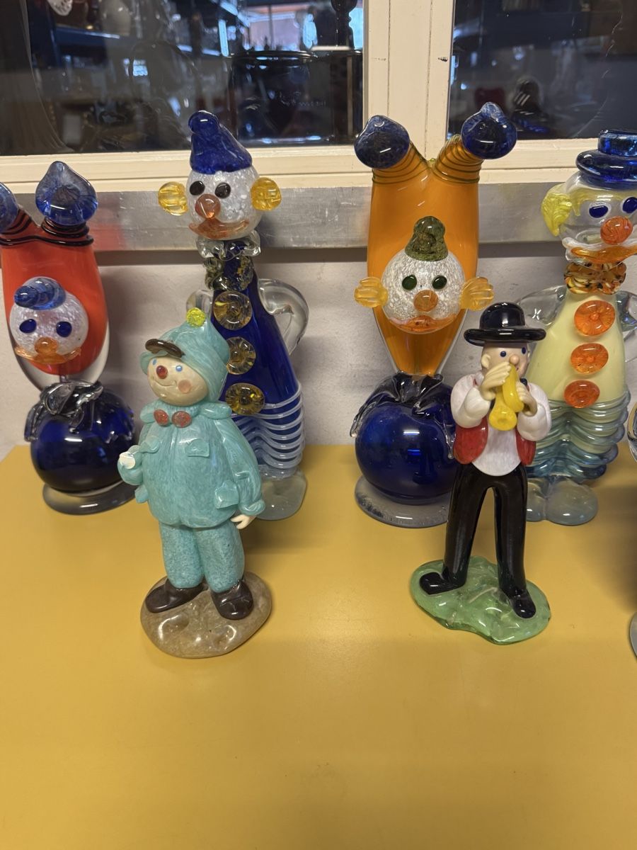 Sculture & Statue: Glas Skulpturen 8 stk.  – Usato da Schlieren venduto da Freundlich02 3