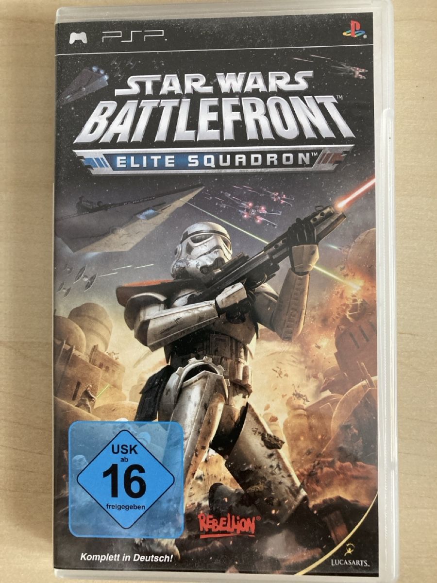 Sony Giochi: PSP Star Wars Battlefront: Elite Squadron | Komplett + Hülle – Usato da Aarau venduto da Tastee