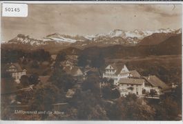 Udligenswil und die Alpen