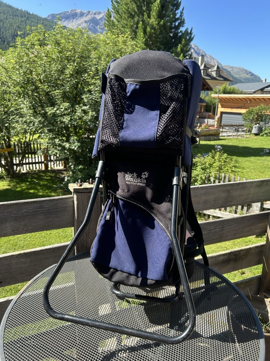 Jack Wolfskin Bauch- & Rückentragen: Kindertrage Jack Wolfskin, gebraucht – Gebraucht aus S-chanf von engiadinna 3