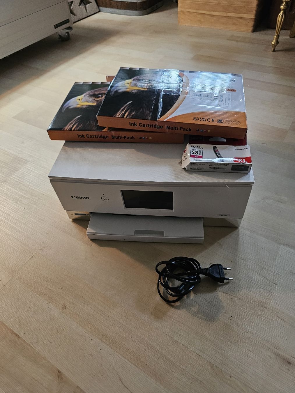 Canon Stampanti: Canon TS8351 Drucker,  mit Tinte! – Difettoso da Fahrwangen venduto da Nepomuk21 2