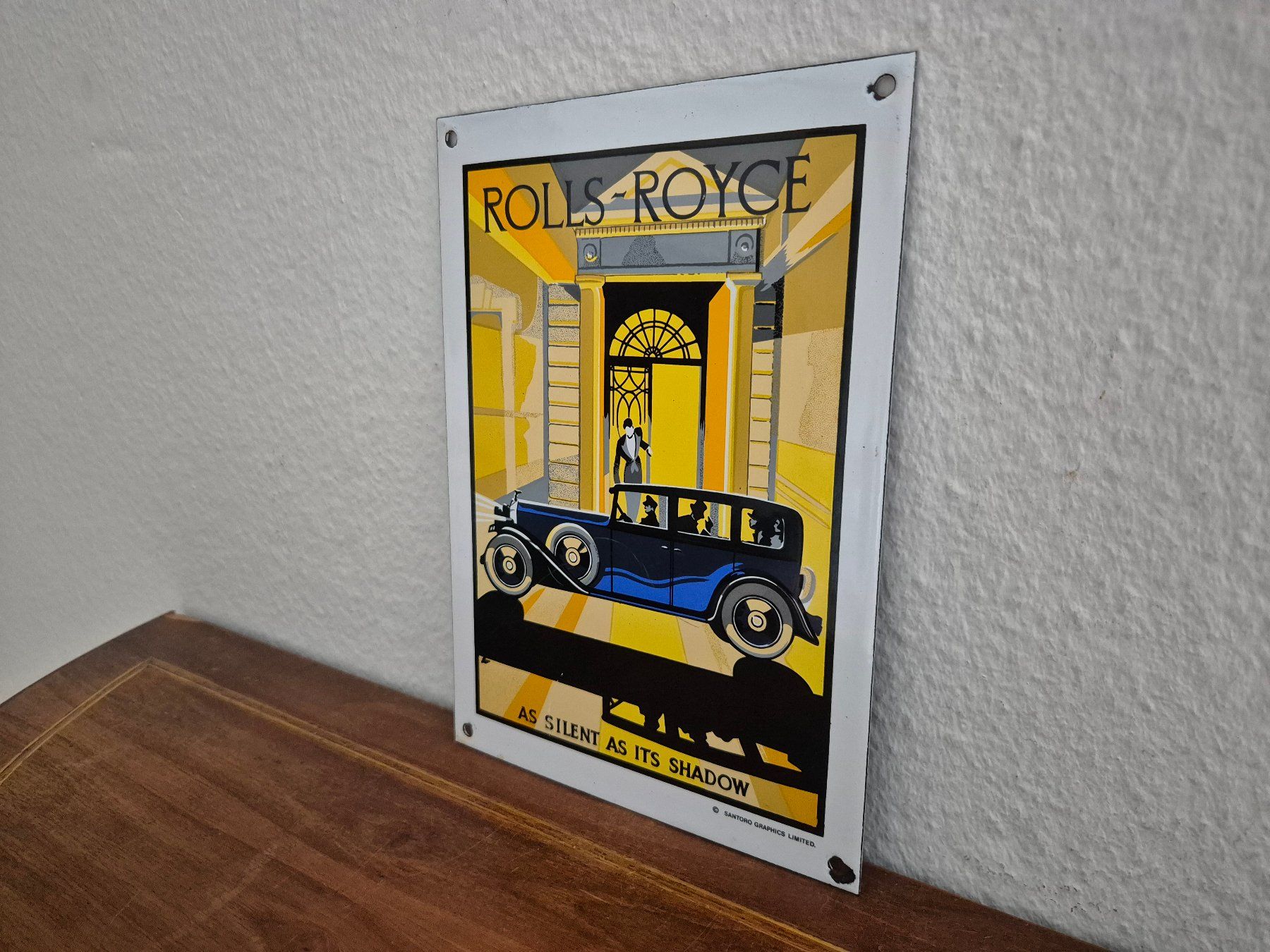 Rolls Royce Ecriteaux: Emailschild Rolls Royce Limited USA Oldtimer Emaille Schild – D'occasion à Schaffhausen par pfanis09 4