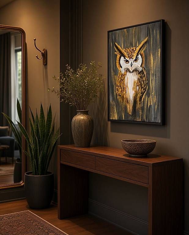 Gemälde: Acrylbild: Der goldene Blick – Neu (gemäss Beschreibung) aus Safenwil von KOlorwork_Studio 3