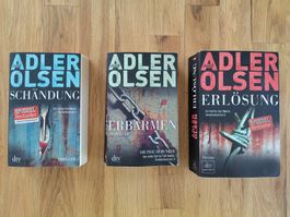3 Thriller von Jussi Adler-Olsen – Reihe Sonderdezernat Q