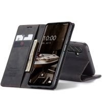 Galaxy A15 - étui à rabat support portefeuille noir