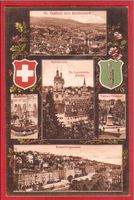 ST. GALLEN ROSENBERGSTRASSE, WAPPEN, 1909