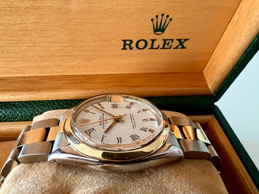 Rolex Orologi: ROLEX Oyster Perpetual Date, 1500, Automatic, Steel-Gold – Usato da Le Mont-sur-Lausanne venduto da LycaGallery 5