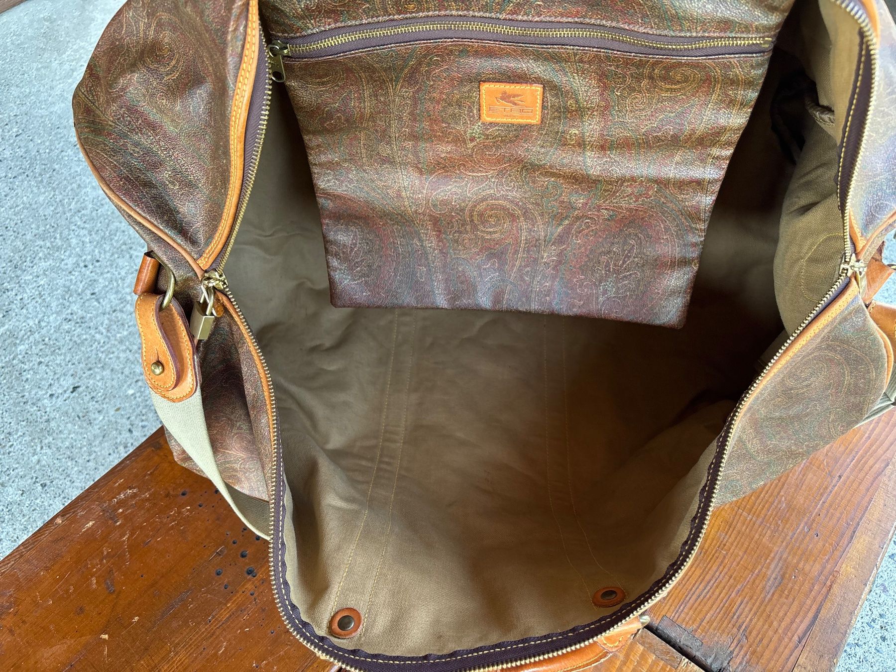 Etro Borse: schöne Vintage Etro Weekender Tasche – Usato da Feldbach venduto da Olive1 7