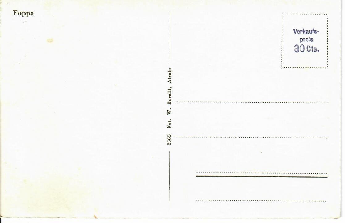 Cartes postales: Foppa – D'occasion à Hochdorf par Ziegel-16 1