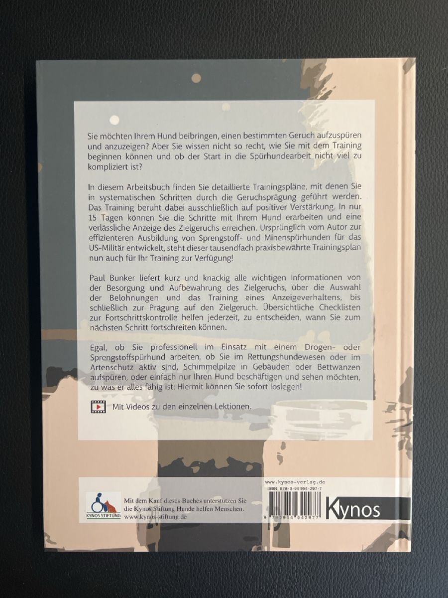Libri: Arbeitsbuch Spürhund - Paul Bunker – Nuovo (secondo la descrizione) da St. Antoni venduto da naefp 1