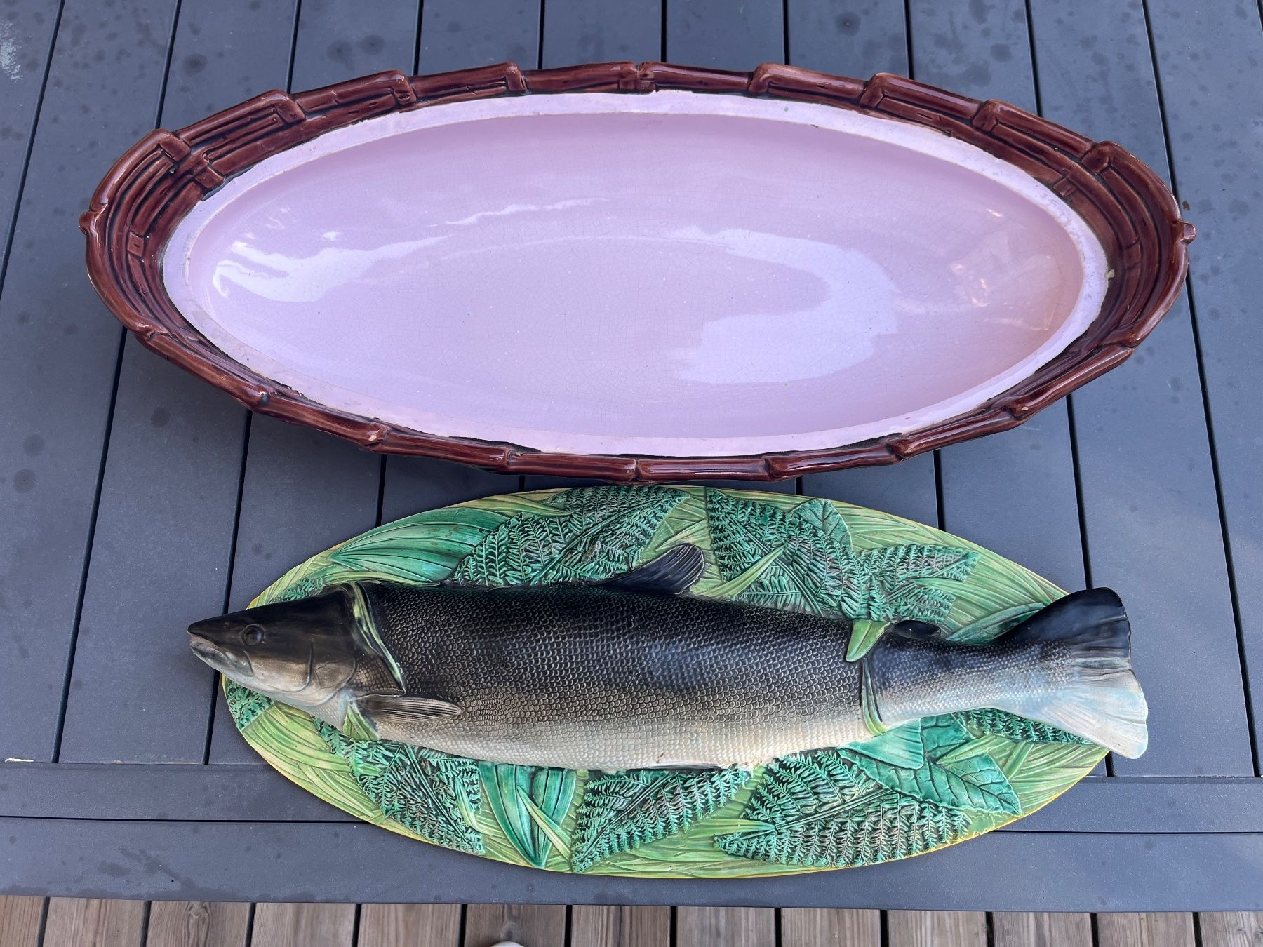 Servierplatten: céramique plat – Gebraucht aus Puplinge von fja_yz57 1