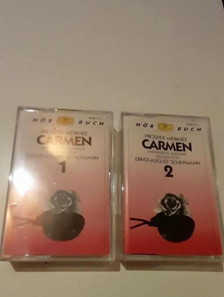 Cassettes audio: Prosper Mérimée (Carmen) - E.A. Schepmann   2-Kassetten – D'occasion à St. Gallen par elk2020 1
