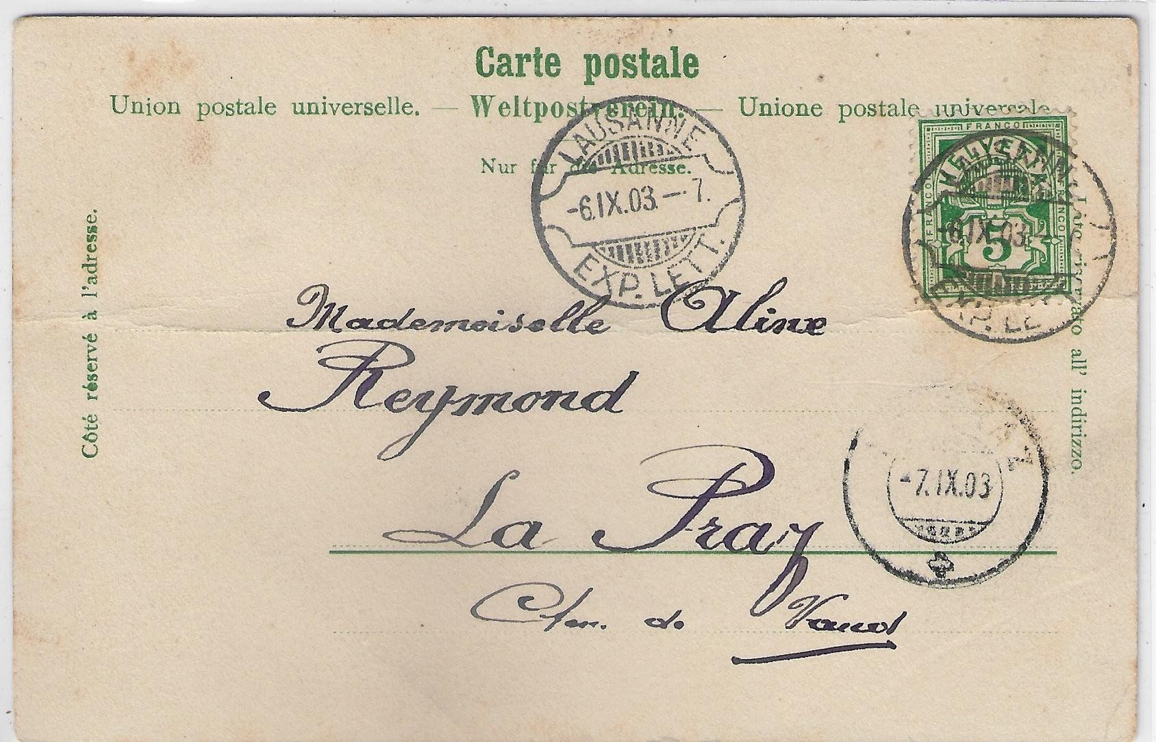 Cartoline postali: Vallorbes - La source de l'Orbe – Difettoso da Ettingen venduto da Kartenplanet 1