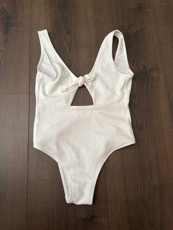 Badeanzug Damen weiss Grösse S Zaful