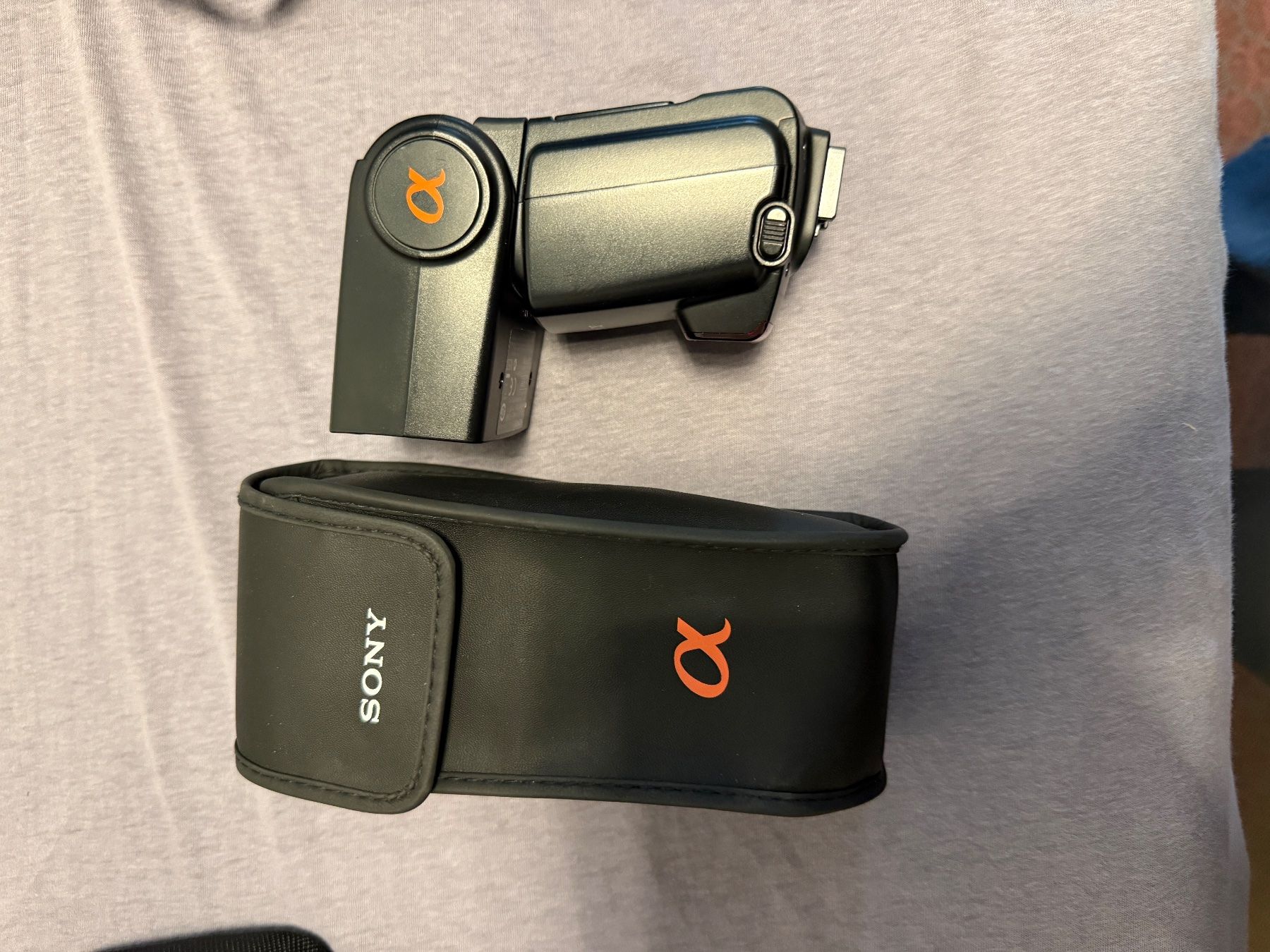 Sony Blitze: Sony Systemblitzgerät Alpha gebraucht mit Tasche – Gebraucht aus Olten von hei_rz96 2